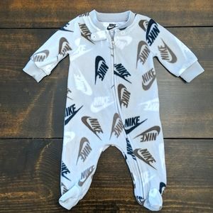 3mo Nike footie pajamas